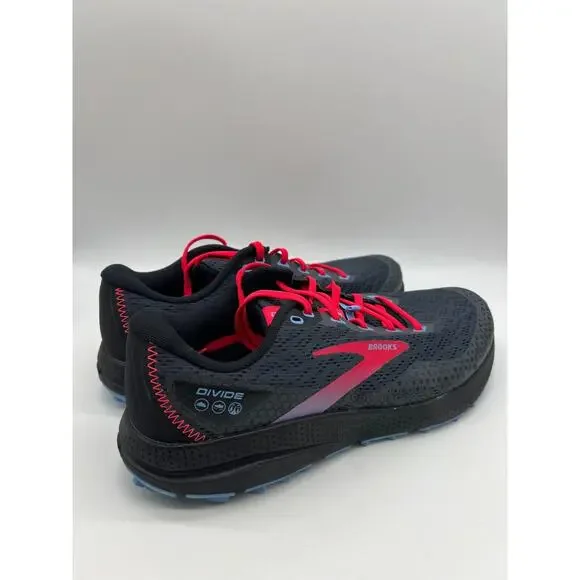 Brooks Divide 3 Women’s Pink Black Hiking Running Shoes 1203681B057 Size 11B - Picture 6 of 12